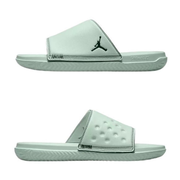 Jordan Other - SOLD Nike Air Jordan Play Slides Seafoam/Photon Dust Men's Sandal Size 8